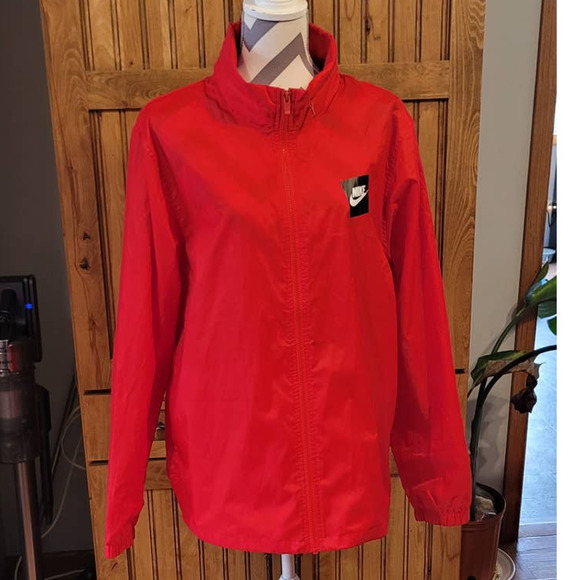 Nike Other - Nike JUST DO IT Hooded Windbreaker Jacket